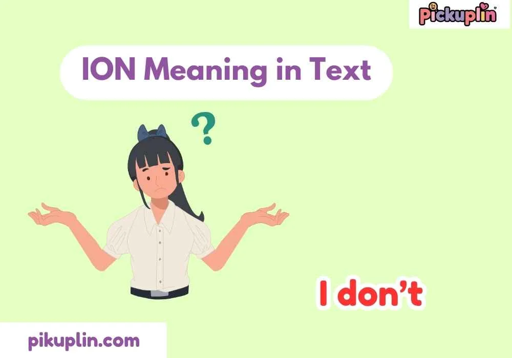 ION Meaning in Text