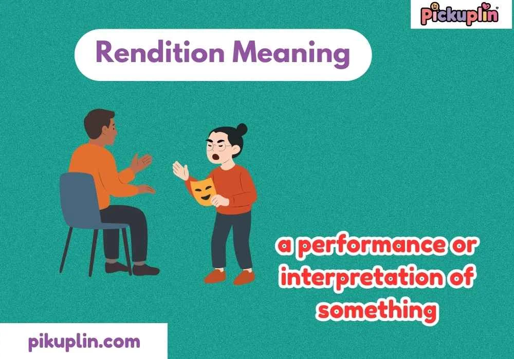 Rendition Meaning